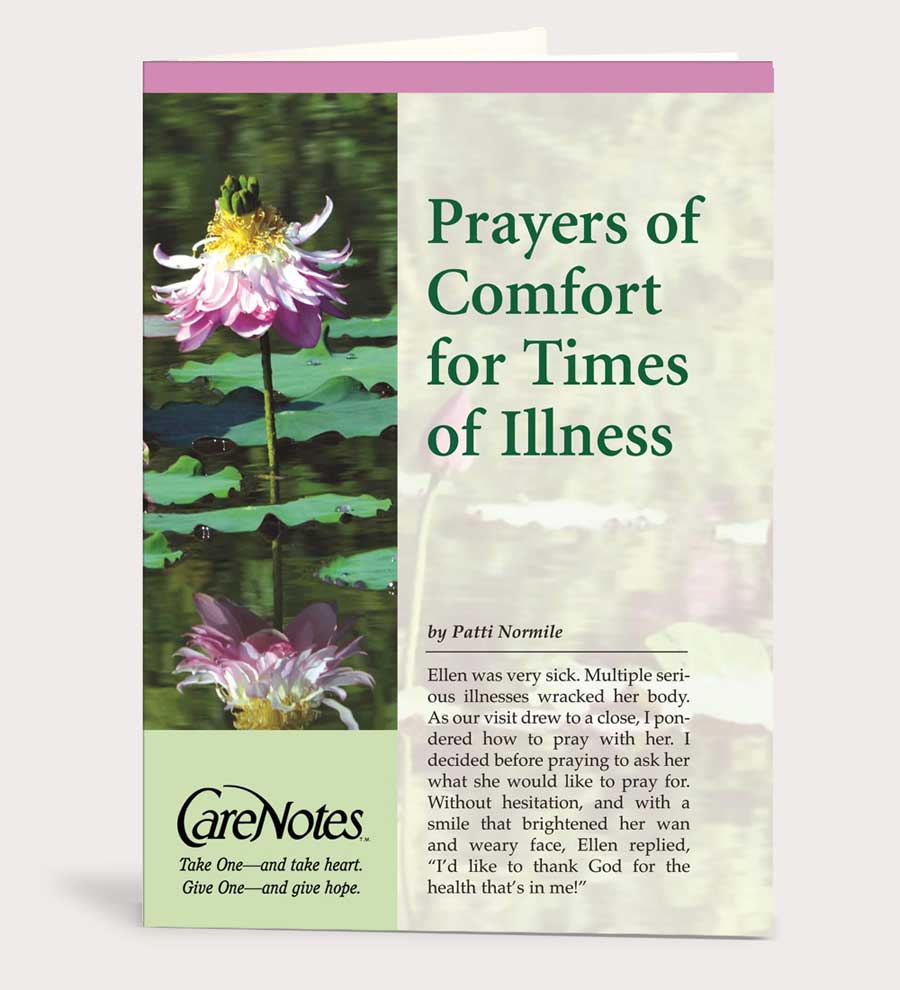 Prayers Of Comfort For Times Of Illness